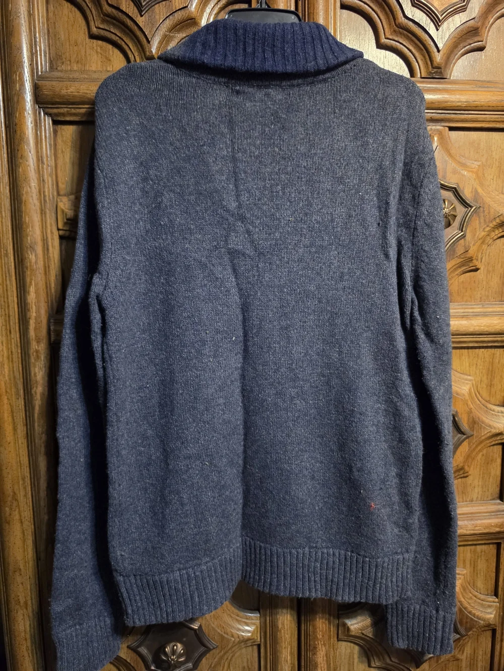 Banana Republic Men's Turtleneck Sweater - Navy Blue